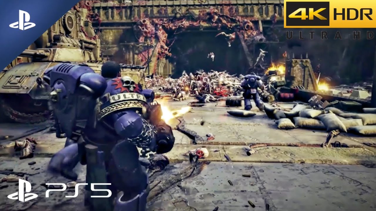 Warhammer 40,000: Space Marine 2 NEW Gameplay Extended Trailer - [4K ...