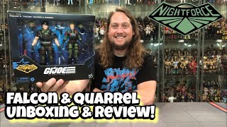 Falcon & Quarrel Night Force GIJOE Classified Series Unboxing & Review!