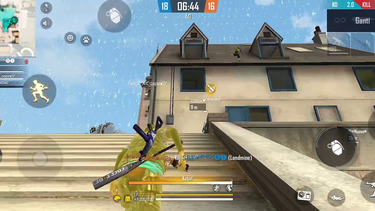 Gameplay Free Fire Indonesia Youtube