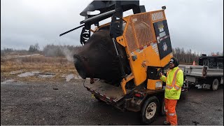 Detour Ahead!! Asphalt Recycler, random day