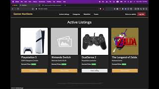 Project 2: Commerce | CS50’s Web Programming with Python and JavaScript