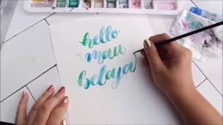 Brush Calligraphy Showcase by Supercalligraphy