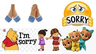 Apology Song|| Say Sorry Nursery  Rhymes|| Please Forgive Me||Good Manner||