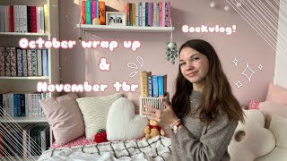 boekvlog #2 - october wrap up & november TBR 📚✨🩷🍁