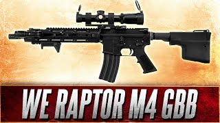 WE Custom Raptor M4 GBB | AIrsoftmegastore.com