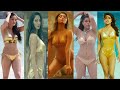 Bollywood Actress bikini hot compilation |Indian actress hot golden bikini | Bikini Feast part 4