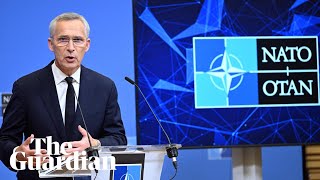 Nato chief Jens Stoltenberg holds presser after defence ministers conference – watch live