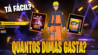 PEGANDO CONJUNTO NARUTO SHIPPUDEN, TORRE DE TOKENS FREE FIRE, NOVO EVENTO FF - NOVIDADES FREE FIRE