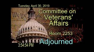 2019-04-30 Subcommittee on Economic Opportunity Oversight Hearing: FY 2020 President’s Budget
