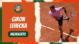 Jiri Lehecka vs Marcos Giron - Round 2 Roland-Garros 2023 Highlights Gameplay