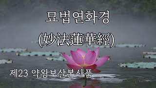 잠잘 때 듣기 좋은, 묘법연화경(妙法蓮華經)ㅣ제23 약왕보살본사품(藥王菩薩本事品)