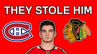 The Habs STOLE Kirby Dach From The Chicago Blackhawks - Montreal Canadiens Trade NHL Draft 2022 News