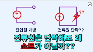 [307]전류원은 단락해도 왜 쇼트가 아닐까?