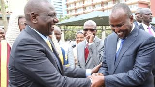 A MIRACLE! JUNET \u0026 RUTO SHAKING HANDS LAUGHING TOGETHER