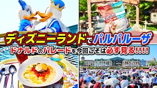 [Hot Summer at Disney] The day I definitely wanted to see Donald's parade!! / Tokyo Disneyland