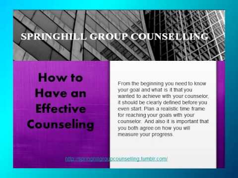 How to Have an Effective Counseling How to Have an Effective Counseling
