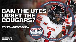 Greg McElroy PREVIEWS BYU Cougars vs. Utah Utes | Always College Football