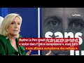 présidentielle 2022 ce qu’il faut retenir du débat entre macron et le pen