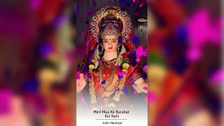 Meri Maa Ke Barabar Koi Nahi FullScreen Status | Jubin Nautiyal | Navratri Special | New Song#Short