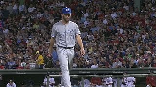 KC@BOS: Duffy pitches 6 2/3 strong frames in loss