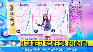 把握好天氣！下週鋒面接近挾雨彈炸台　伴春雷再襲｜三立準氣象｜20220319｜三立新聞網