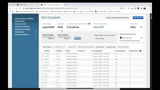 NWEA - Using "Test My Class"