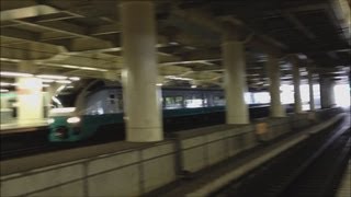 【記録映像】E653系特急「フレッシュひたち」　北千住駅通過