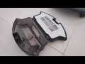 proscenic 850p robot vacuum cleaner unboxing and first use