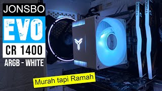 Cooler Mini Murah Ramah RAM Tinggi | Review CPU Cooler Jonsbo CR1400 Evo AGB White