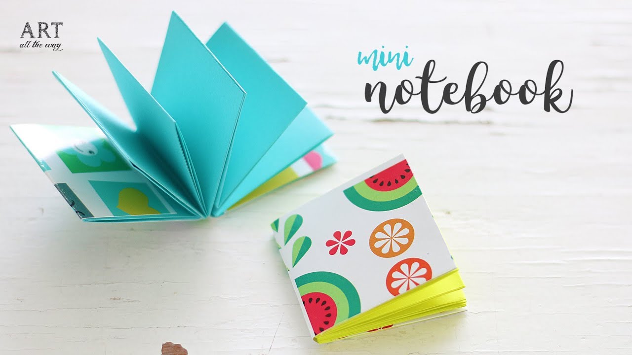 Diy Mini Notebooks Diy Back To School 4 Gen Crafts