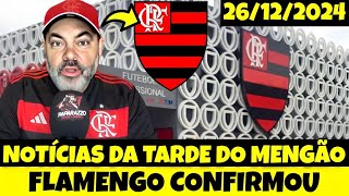 Notícias Do Flamengo Hoje: (26/12/2024) | Edição 2 (Tarde)