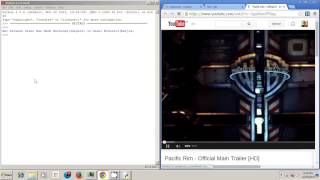 Python Movie Trailer Program