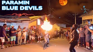 Trinidad Carnival 2025 - The Paramin Blue Devils are a Carnival tradition with some delicious food !