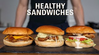 Healthy Chicken Sandwich (3 Ways)