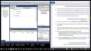Create Hello World, Compile & Execute in VB.Net