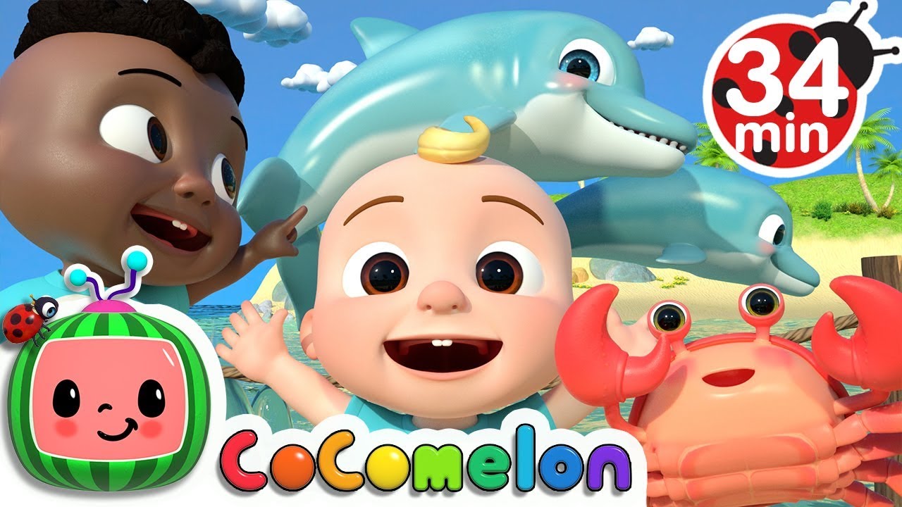 Sea Animal Song + More Nursery Rhymes & Kids Songs - CoComelon - YouTube