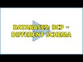 Databases: BCP - Different Schema (2 Solutions!!)