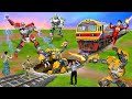 जेसीबी रोबोट सुपर ट्रेन रोबोट JCB Robot Super Train Robot Hindi Kahaniya Stories in Hindi कहानियां