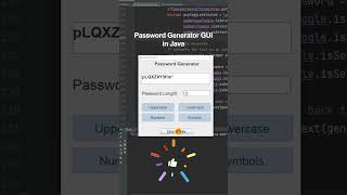 I made a password generator in java 🔑