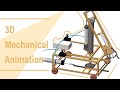 3D Mechanical Animation | [Crazy MediaWorks]