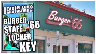 Dead Island 2 - Burger ’66 Locker KEY - How to Unlock Burger ’66 Staff Locker - Venice Beach