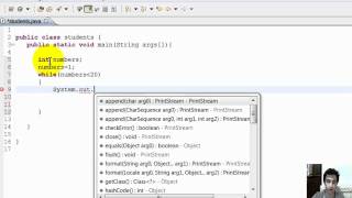 Java Programming Tutorial 13 (While Loop)...Halil İbrahim CANATAN HD