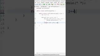 Left Triangle Star Pattern using Java | Java Development | Shashank Dubey