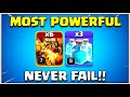 6 x SUPER DRAGON + 3 CLONE SPELL = NEVER FAIL!! TH12 Attack Strategy | Clash of Clans