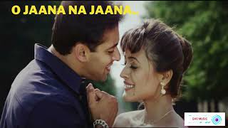 O Jaana Na Jaana | Lata Mangeshkar | Kumar Sanu| Salman Khan | Namrata Shirodkar | Love Song of 90's