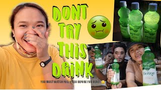 Filipino's try KOREAN DRINKS  WOONGJIN DR.ALOE | My niece try korean juice drink Dr.Aloe | 7-eleven