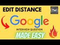 Edit Distance - Leetcode 72 - Python