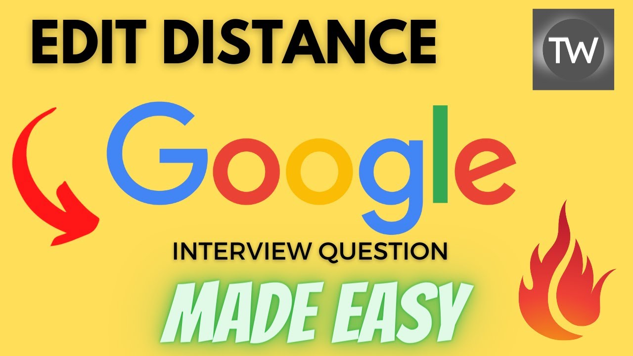 Edit Distance Leetcode 72 Python Youtube