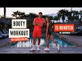 15 MIN BOOTY WORKOUT (ALL STANDING) WITH JESSI HALLER - No Equipment, No Repeat - HOME/GYM