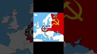 Germany vs Soviet Union ☠️ #parati #ww2 #germany #sovietunion #europe #geography #viralvideo #shorts